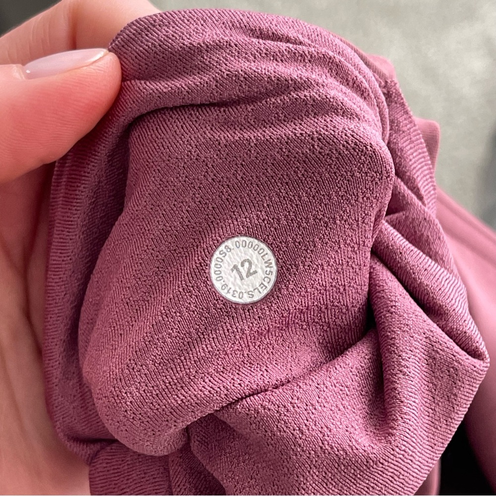 Lululemon Always On High-Rise Tight Pink Size 12 Legging Workout Athleisure - Picture 8 of 8